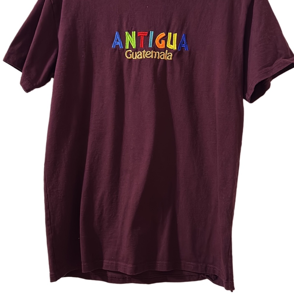 Antigua Women's Burgundy Short Sleeve Tee